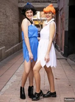 Funidelia Betty Rubble Kostuum - The Flintstones -Goedkope Vikingen winkel betty rubble kostuum the flintstones 4