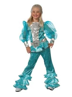 Funidelia Blauw Mamma Mia Kostuum Voor Meisjes - Abba