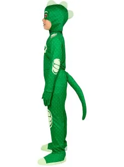 Funidelia Deluxe Gekko PJ Masks Kostuum Voor Kinderen -Goedkope Vikingen winkel deluxe gekko pj masks kostuum voor kinderen 1 3