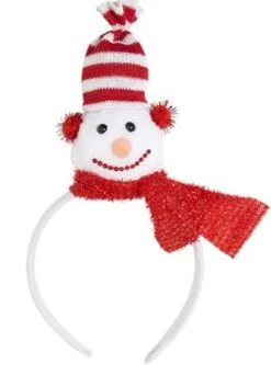 Funidelia Diadeem Met Sneeuwpop