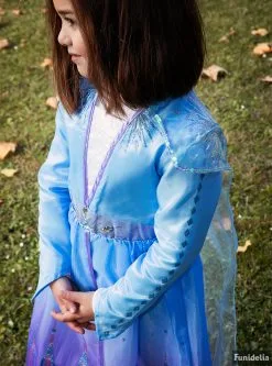 Funidelia Elsa Jurk Deluxe - Frozen 2 -Goedkope Vikingen winkel elsa frozen deluxe kostuum voor meisjes frozen 2 2