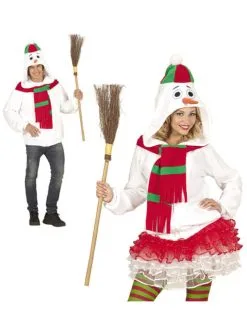 Funidelia Gezellige Sneeuwpop Jasje Voor Volwassenen In Grote Maat -Goedkope Vikingen winkel gezellige sneeuwpop jasje voor volwassenen in grote maat 2