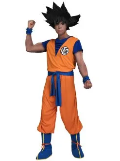 Funidelia Grote Maat Goku Kostuum - Dragon Ball -Goedkope Vikingen winkel grote maat goku kostuum dragon ball 6