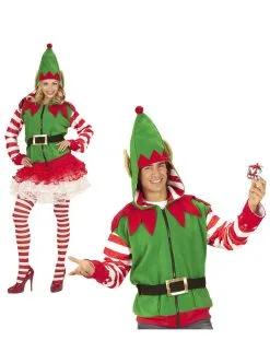 Funidelia Grote Maat Kerstelf Jas Voor Volwassenen