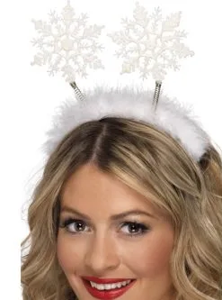 Funidelia Haarband Sneeuwvlokken