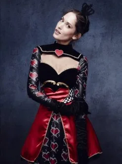 Funidelia Harten Koningin Fever Kostuum Voor Vrouw -Goedkope Vikingen winkel harten koningin fever kostuum voor vrouw 3