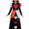 Funidelia Klassiek Hartenkoningin-kostuum Voor Vrouwen Plus Size