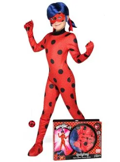 Funidelia Ladybug Kostuum Met Pruik Voor Meisjes