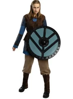 Funidelia Lagertha Kostuum - Vikings -Goedkope Vikingen winkel lagertha lothbrok kostuum vikings 2