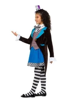 Funidelia Mad Hatter Kostuum Voor Meisjes -Goedkope Vikingen winkel mad hatter kostuum voor meisjes 3