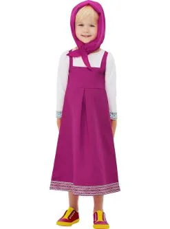 Funidelia Masha Kostuum - Masha En De Beer -Goedkope Vikingen winkel masha kostuum masha en de beer 2