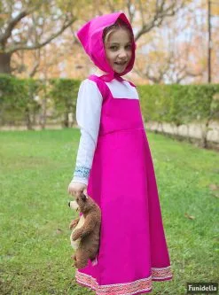 Funidelia Masha Kostuum - Masha En De Beer -Goedkope Vikingen winkel masha kostuum masha en de beer 7