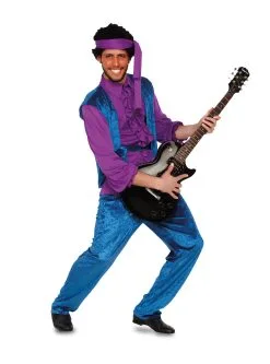 Funidelia Musicuskostuum Jimi Voor Mannen