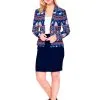 Funidelia Christmas Jas Opposuit Voor Vrouw In Blauw