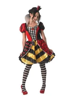 Funidelia Queen Of Hearts Kostuum Voor Vrouw - Alice In Wonderland