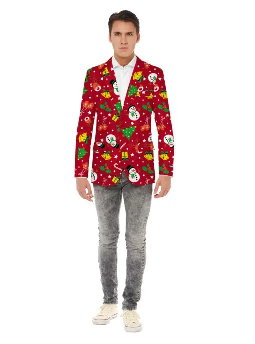 Funidelia Rode Kerstjas Met Lichtjes - OppoSuits -Goedkope Vikingen winkel rode kerstjas met lichtjes opposuits