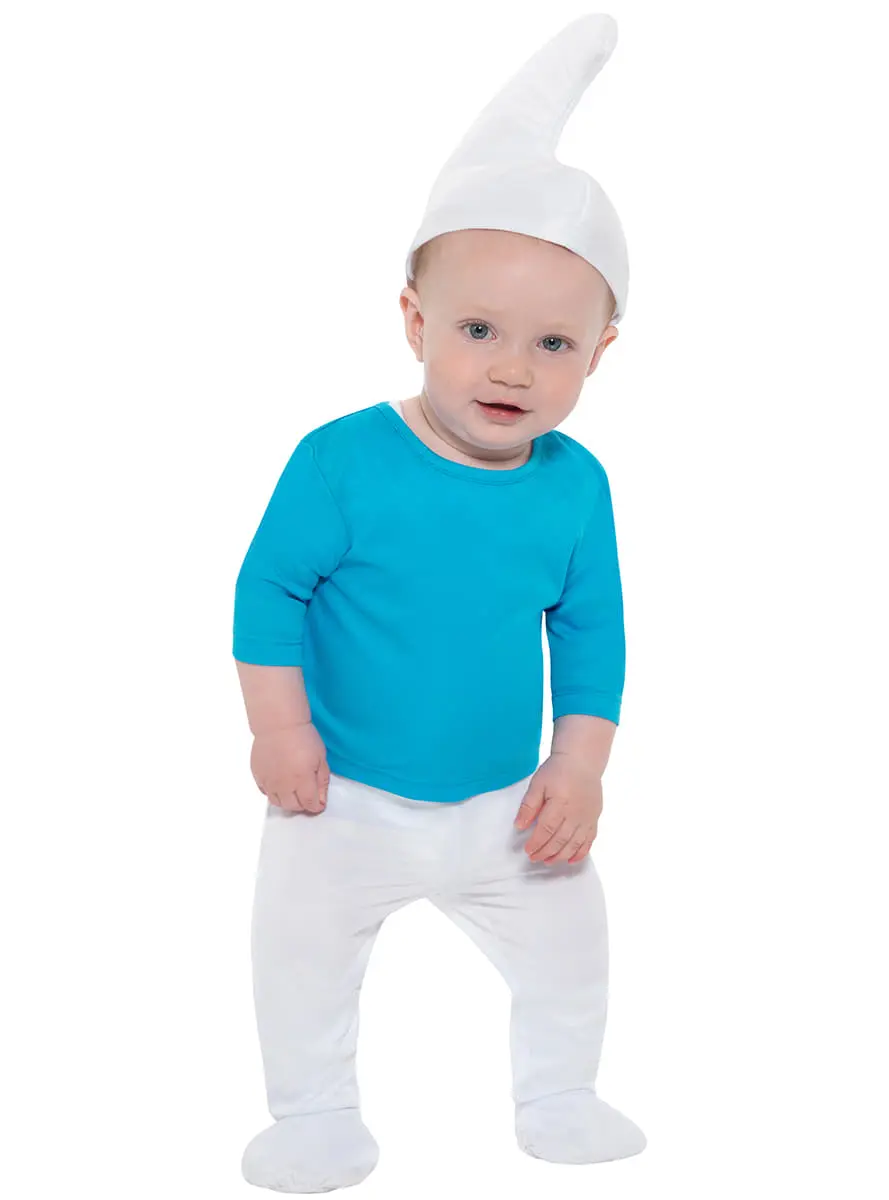 Funidelia Smurfen Kostuum Voor Baby's 1 Funidelia Smurfen Kostuum Voor Baby's