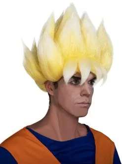 Funidelia Super Saiyan Pruik Dragon Ball