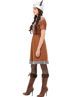 Funidelia Viking Kostuum Voor Vrouw -Goedkope Vikingen winkel viking kostuum voor vrouw 3