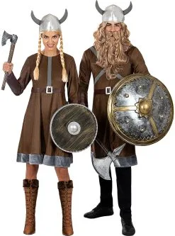 Funidelia Viking Kostuum Voor Vrouw -Goedkope Vikingen winkel vikingkostuum voor vrouwen 2