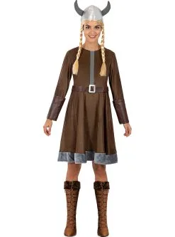 Funidelia Viking Kostuum Voor Vrouw -Goedkope Vikingen winkel vikingkostuum voor vrouwen 3